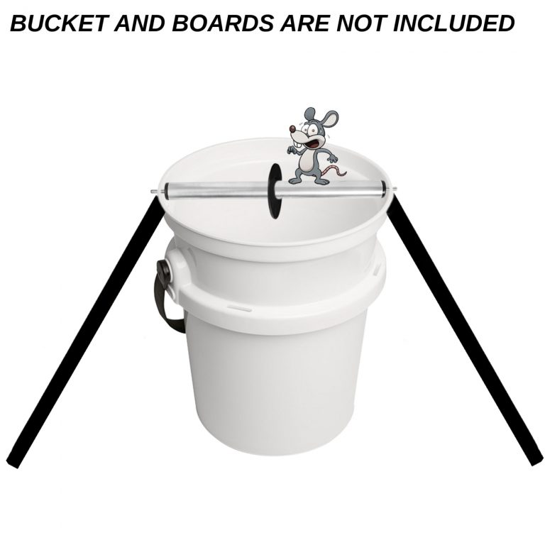 PAWMATE Rolling Mouse Catching Device Auto Reset Live Catch and